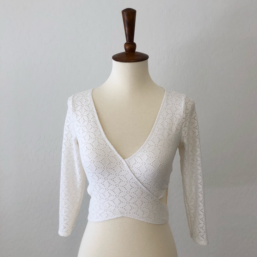 Hollister Lacy Crop Top